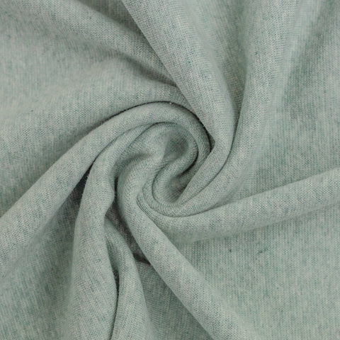 Bündchenstoff Heike Mint Meliert 1263