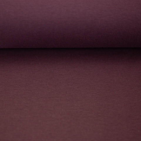 Bündchenstoff Heike Mauve 436 *NEU*
