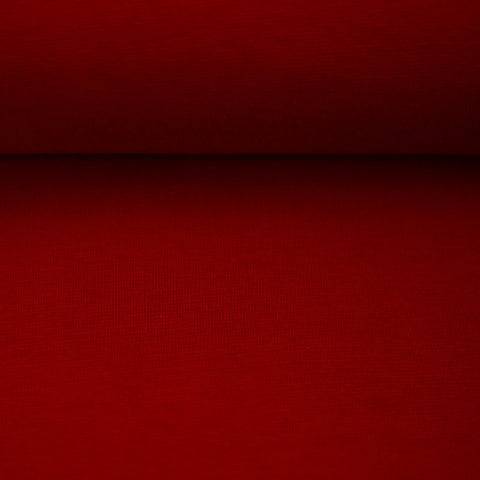 Bündchenstoff Heike Burgundy 637 *NEU*