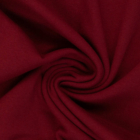 Bündchenstoff Heike Dunkles Burgundy 638 *NEU*