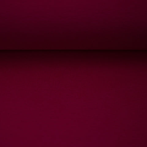 Bündchenstoff Heike Aubergine 639 *NEU*