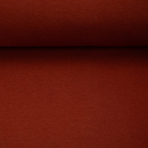 Bündchenstoff Heike Terracotta 715 *NEU*