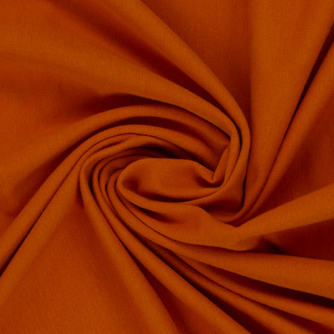 Jersey Stoff Vanessa Kürbisorange 423 *NEU*
