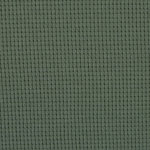 Waffelstrick (Waffeljersey) Clarissa Helles Smaragdgrün 265 *Neu*