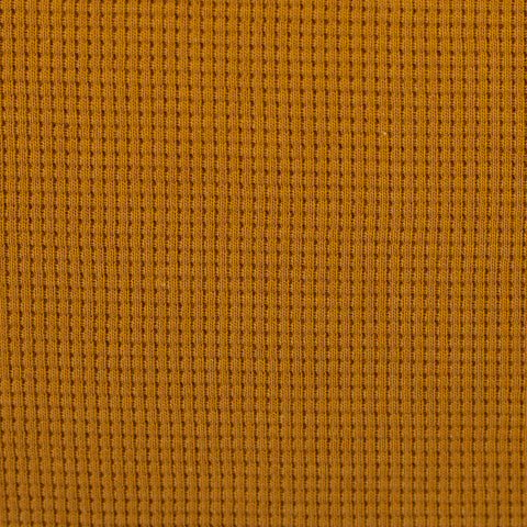 Waffelstrick (Waffeljersey) Clarissa Ocker 315 *Neu*