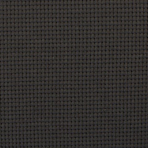 Waffelstrick (Waffeljersey) Clarissa Stahlgrau 790 *Neu*