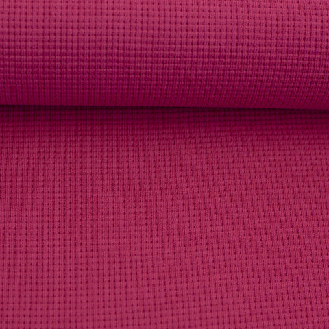 Waffelstrick (Waffeljersey) Clarissa Pink 934 *Neu*