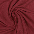 Jersey Stoff Vanessa Burgundy Meliert 1338