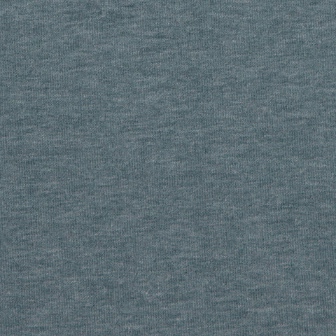 Jersey Stoff Vanessa Rauchblau Meliert 1742