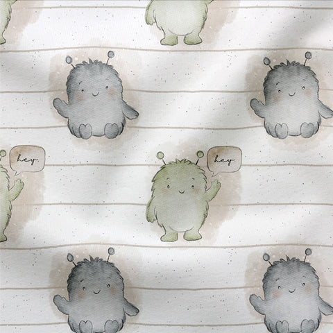 French Terry Baby Monsterchen 3001 (Bio)
