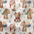 French Terry Beary Christmas 3842 (Bio) VORBESTELLUNG
