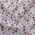 Jerseystoff Blumen Kombi Flieder 3562 (Bio)