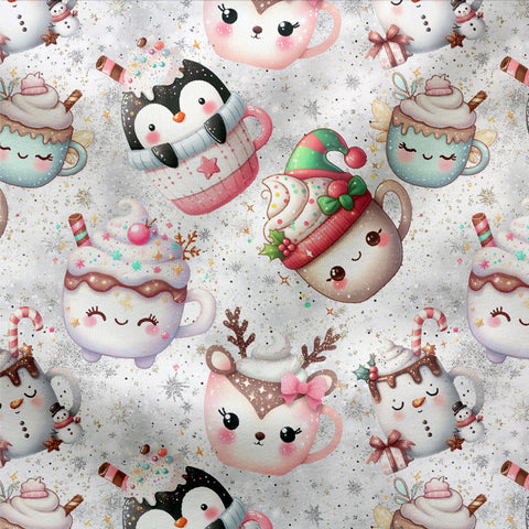 French Terry Christmas Cups 3005 (Bio) VORBESTELLUNG