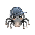 Bügelbild Cool Spider Medium