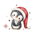 Bügelbild Cozy Penguin Club Medium