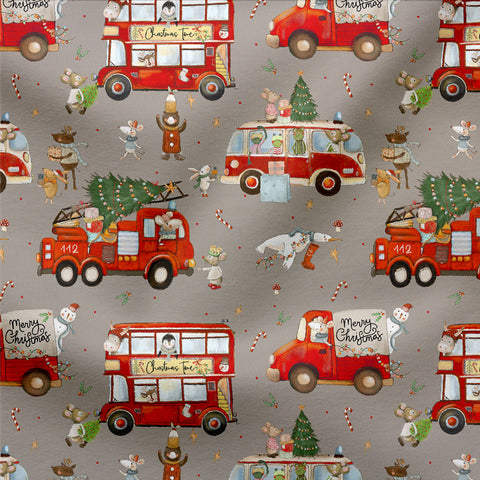 French Terry Everybodys Christmas 3099 (Bio) VORBESTELLUNG