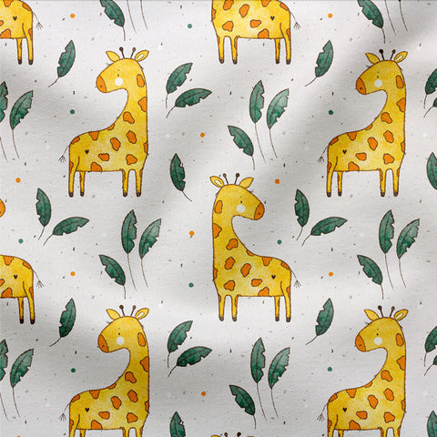 Jersey Stoff Giraffenglück 2878 (Bio)