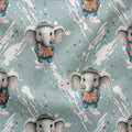 French Terry Grafitti Elefant (Bio)