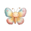 Bügelbild Kleiner Schmetterling Medium