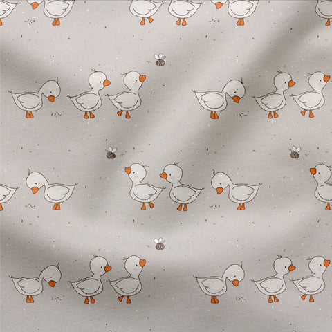 Jersey Stoff Kükenmarsch 2715 (Bio) Rest 60 cm