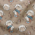 French Terry Kuschelschäfchen Neutral 3740 (Bio) VORBESTELLUNG