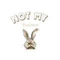 Bügelbild Not my Business Maxi