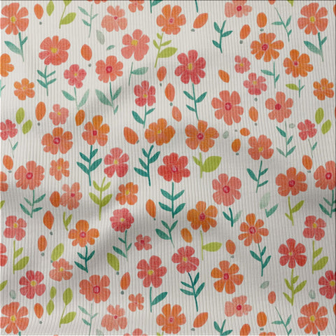 Rippjersey Pola Flowers 2730 (Bio)