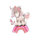 Bügelbild Regenbogensternenpony Medium