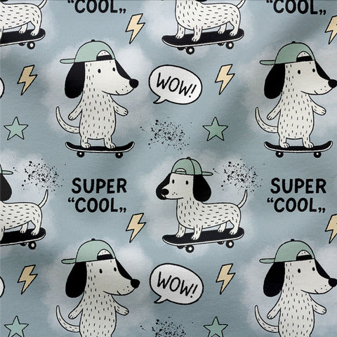 French Terry Skater Dog 2961 (Bio)