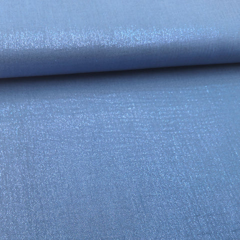 Musselin Double Gauze Sparkle Blue 012