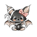 Bügelbild Spooky Cutie (Schleife) Medium