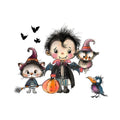 Bügelbild Spooky Friends Medium