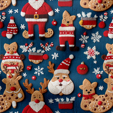 French Terry Tasty Christmas 3040 (Bio) VORBESTELLUNG