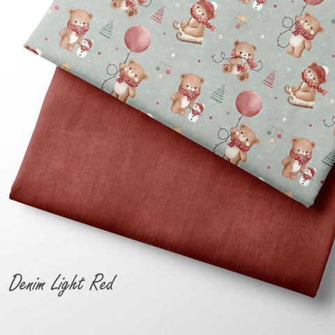 French Terry Teddy's Christmas Party 3041 (Bio) VORBESTELLUNG