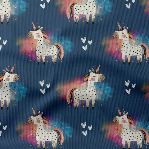 Rippjersey The Last Unicorn Dunkelblau (Bio)