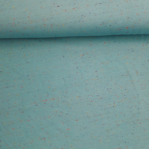 Wintersweat Konfetti Aquamarin 026