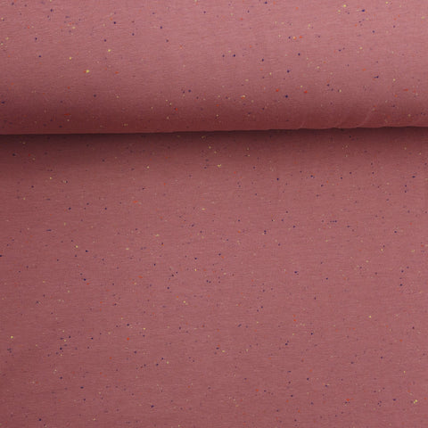 Wintersweat Konfetti Dusty Himbeere 038