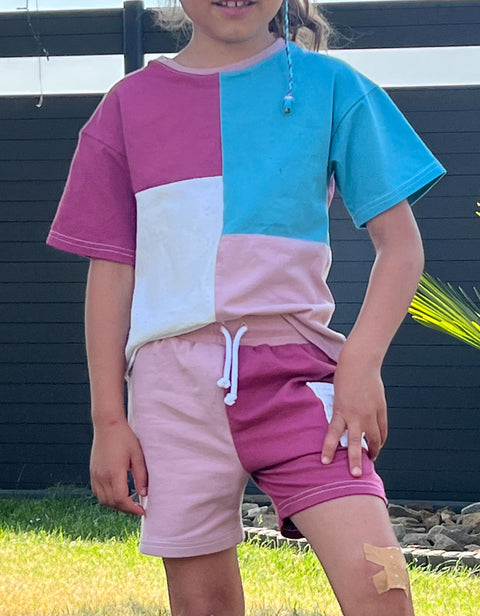 Schnittmuster Bundle Sommershirt und Sommershort Colora