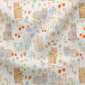 Jersey Stoff Berry Kitty (Bio) VORBESTELLUNG