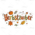 Bügelbild Herbstzauber Medium