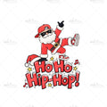 Bügelbild Ho Ho Hip Hop Medium