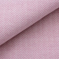 Jaquard Jersey Fischgrät Rosa