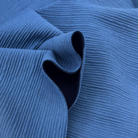 Ottoman Ripp Sweat Jeansblau