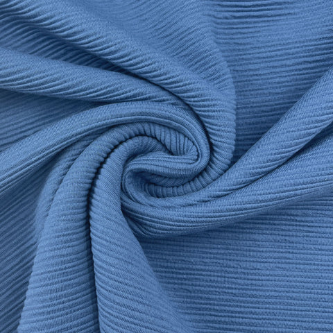 Ottoman Ripp Sweat Jeansblau