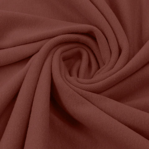 Bündchenstoff XXL Kastanienrot