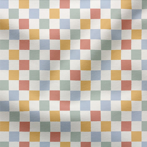 Sport/Badelycra UPF 50+ Rainbow Love Checks