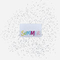 Weblabels Summer 4er Set
