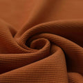 Waffelstrick (Waffeljersey) Cognac