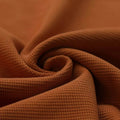 Waffelstrick (Waffeljersey) Cognac