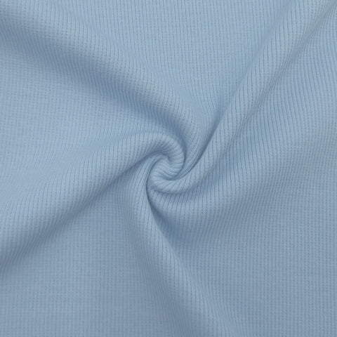 Feinripp Bündchen Light Blue 002